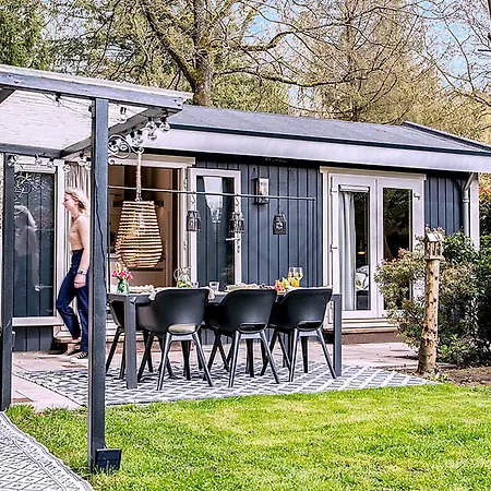 Chalet Stayatsas Julia, Stijlvol Natuurhuisje Met Grote Omheinde Tuin Epe