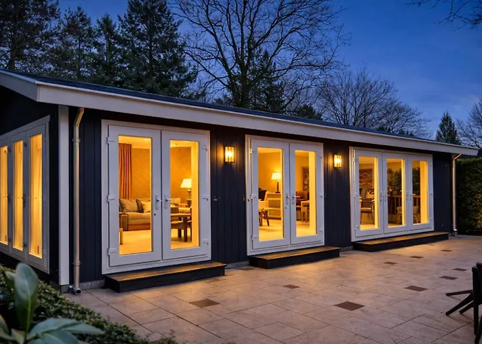 Chalet Natuurhuisje Met Omheinde Tuin Hond Welkom Stijlvol Ingericht Stayatsas Julia Epe